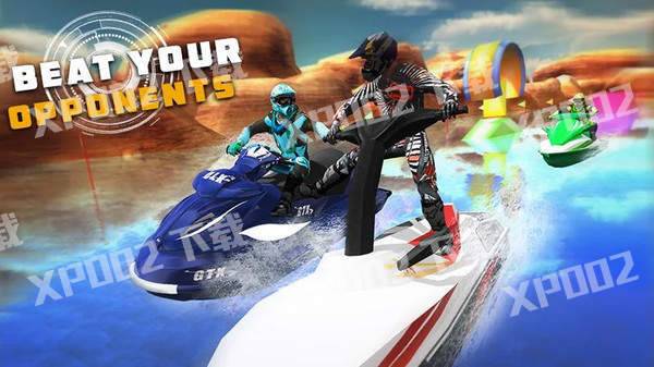 喷气滑雪水上赛车3D