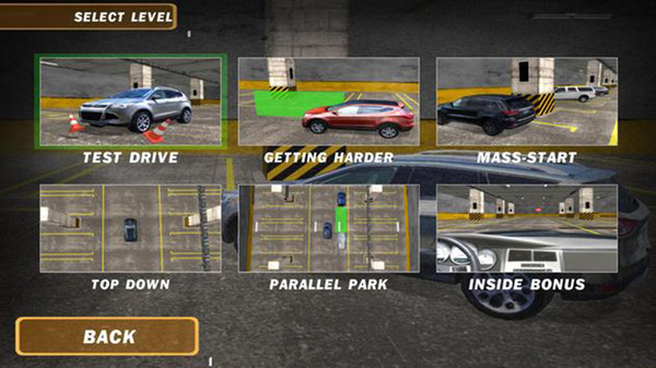 SUV停车场游戏3D